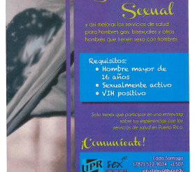 Estudio sobre salud sexual en HSH VIH positivos